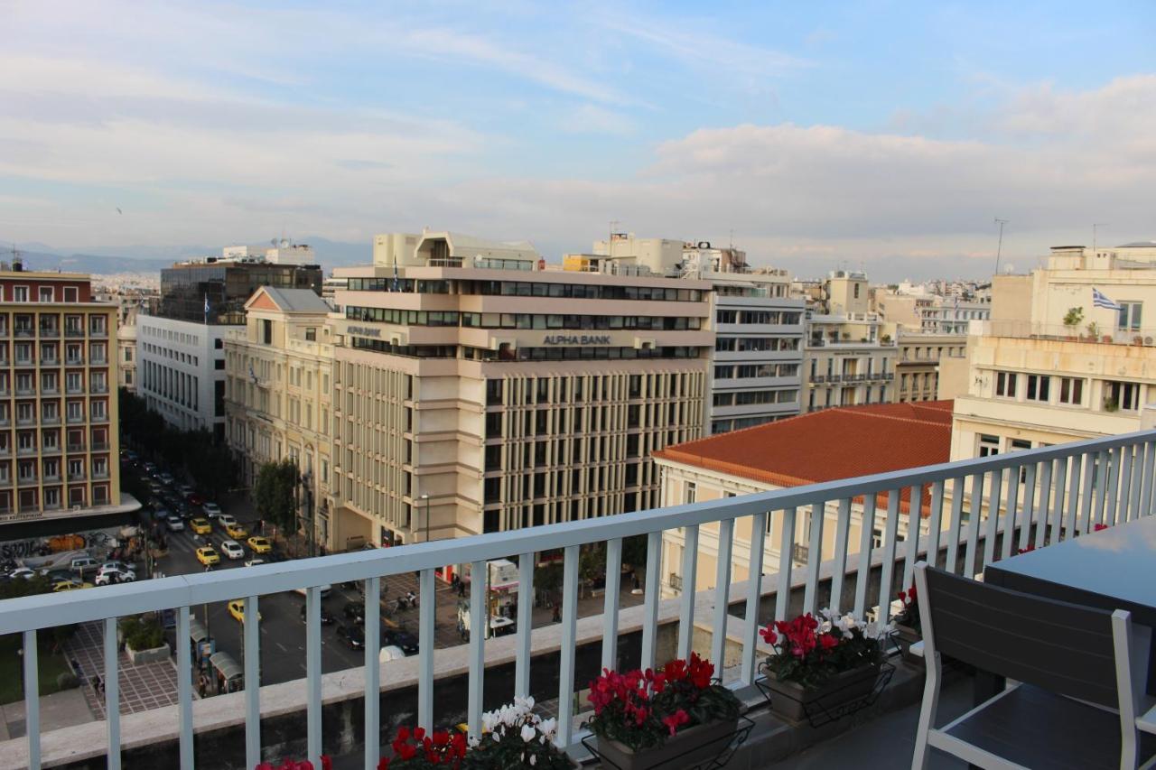 Central Athens Loft ภายนอก รูปภาพ